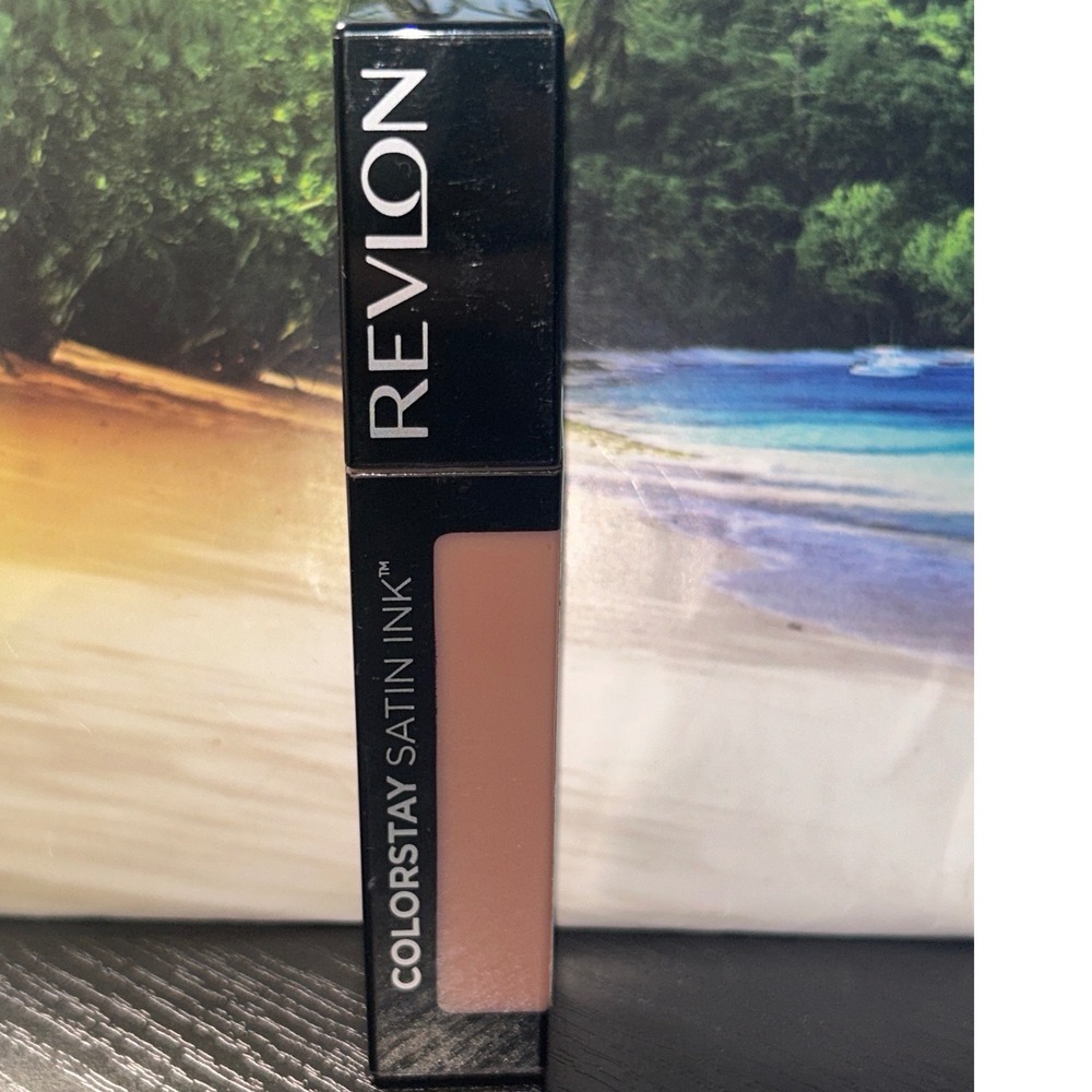Revlon ColorStay Satin Ink Liquid Lipstick 001 Your Go To Nude 0.17oz NEW